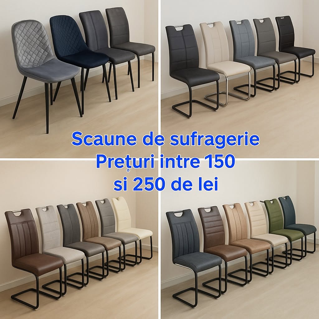 Scaune de sufragerie — mai multe modele — imagine de prezentare
